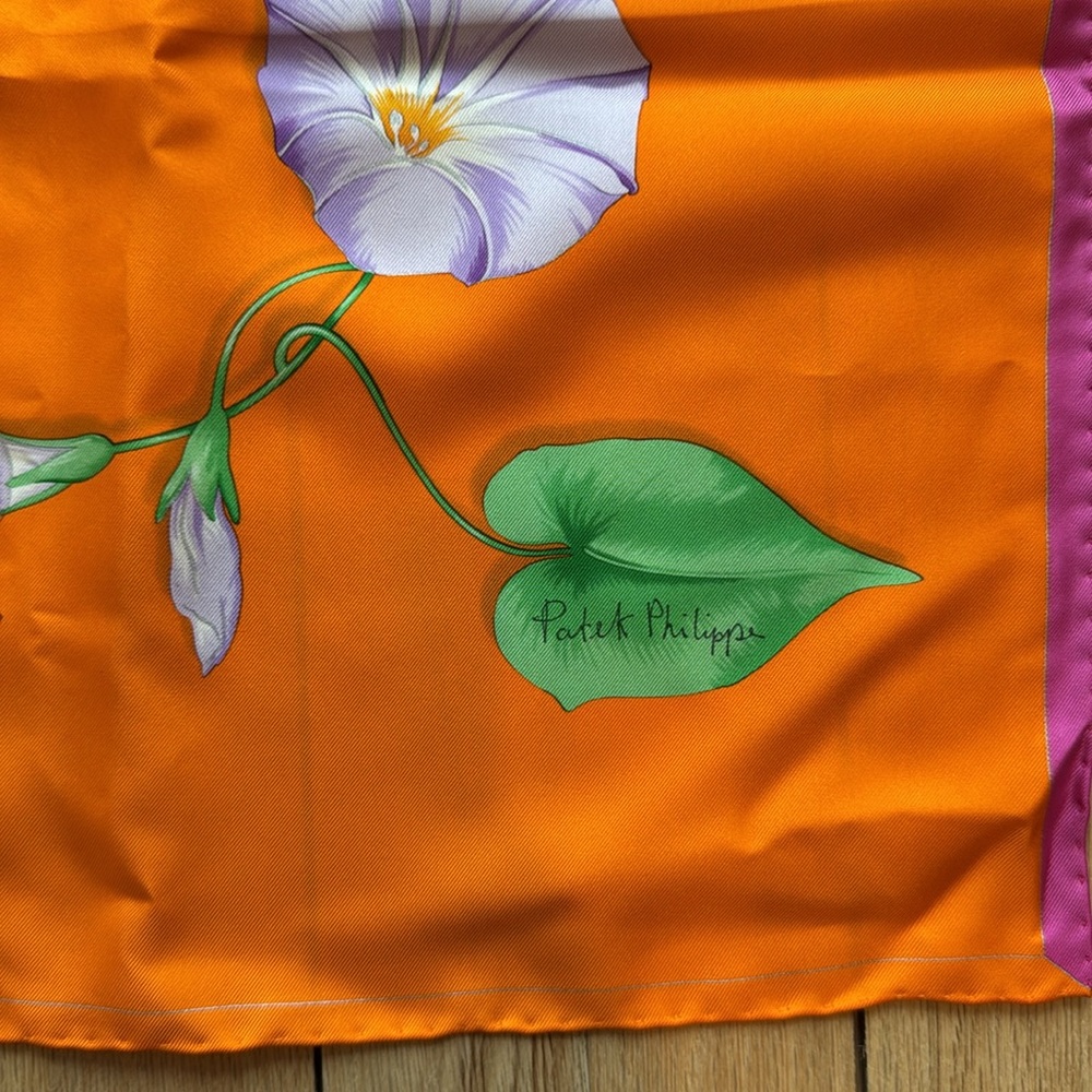 Patek Philippe women silk scarf - Picture 3 of 5